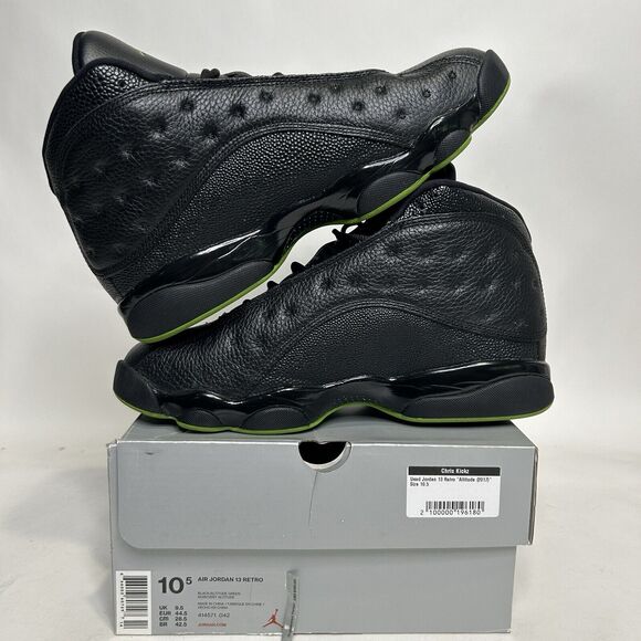 Nike Shoes Air Jordan 13 Retro “Altitude/Black Green” 2017 - Picture 3 of 9